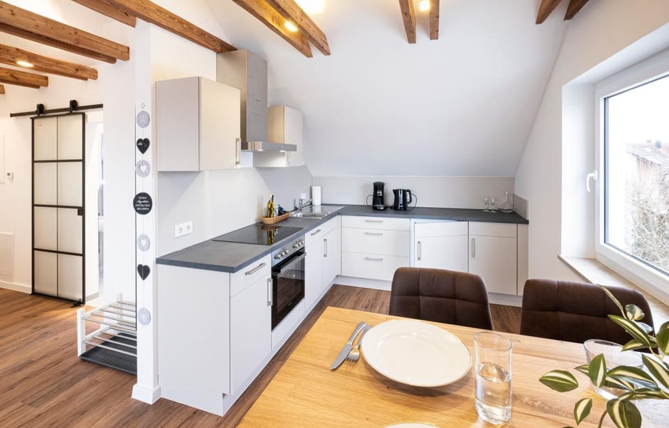 Kitchen or kitchenette, Dining area, dishwasher, oven, stove, kitchen
