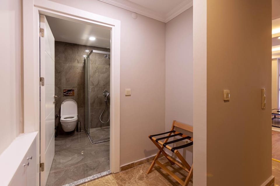 Shower, Toilet, Bathroom, towels