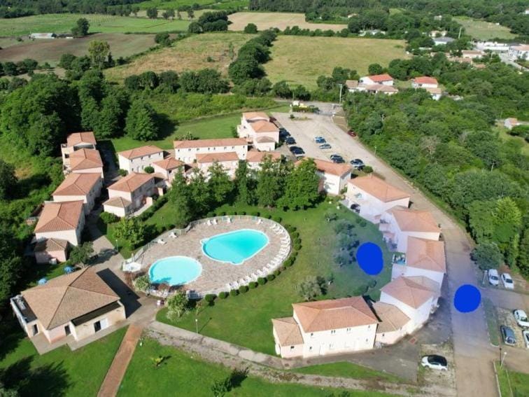 Property building, Bird's eye view, Pool view, Location