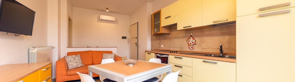 TV and multimedia, Kitchen or kitchenette, Living room, Seating area, Dining area, minibar, stove, air conditioner