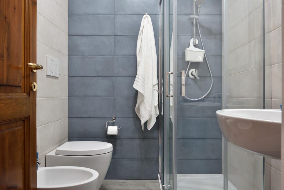 Shower, Toilet, Bathroom, bidet, towels