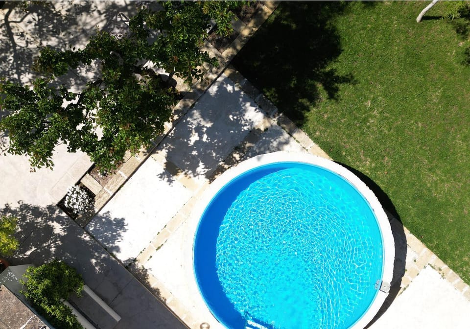 Bird's eye view, Swimming pool