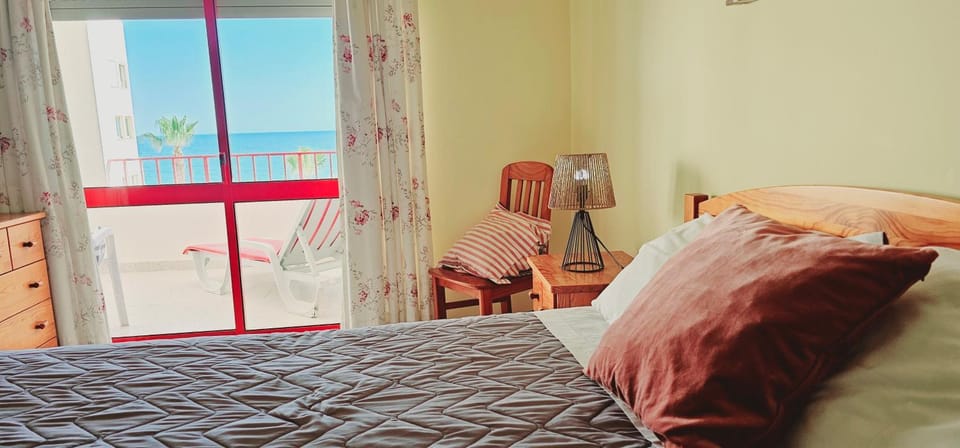 Bed, Natural landscape, Bedroom