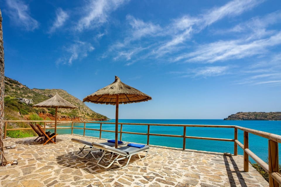 Natural landscape, Sea view, sunbed
