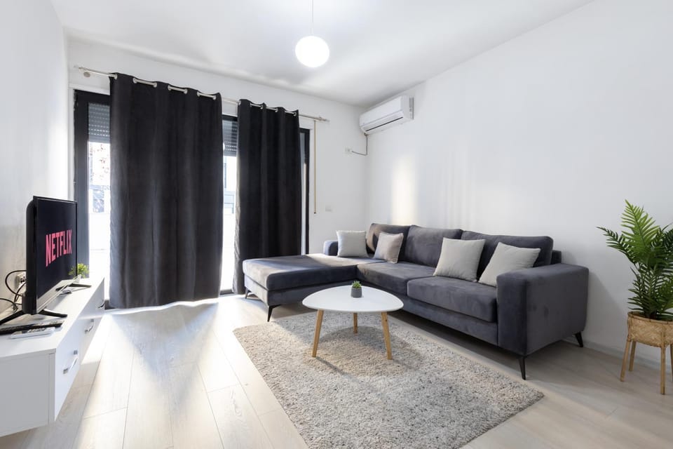 Living room, air conditioner