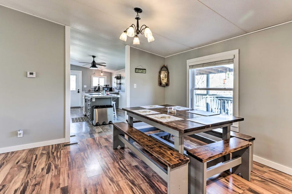 Less Than 2 Mi to Lake Access Pet-Friendly Flemington Gem House in Pomme de Terre Lake