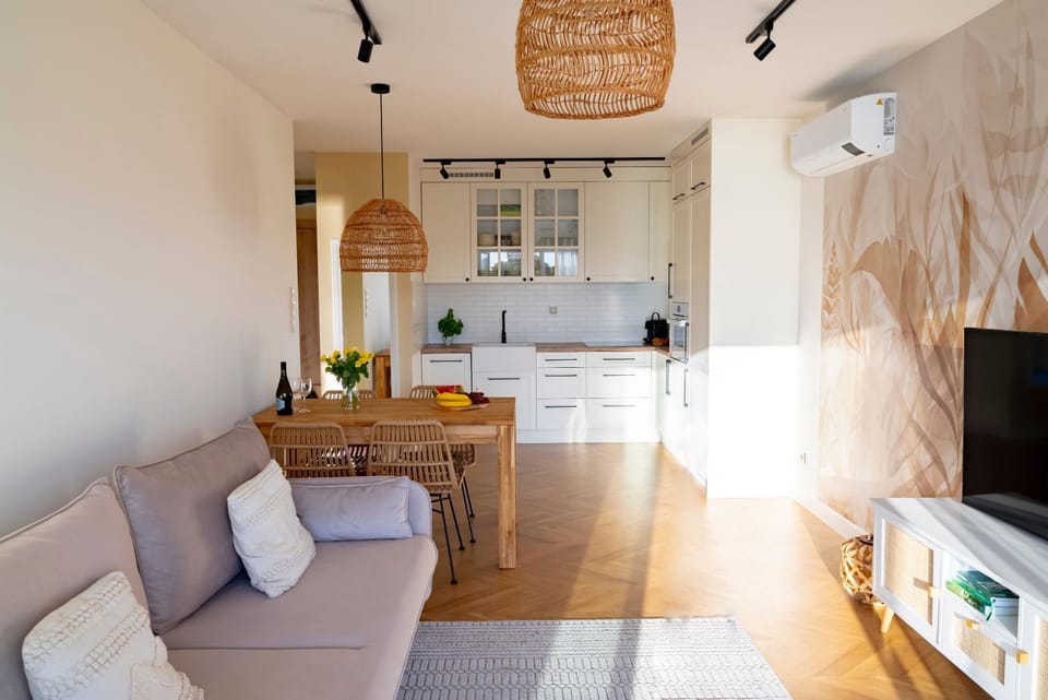 Apartament ODNOWA z widokiem na morze, basen i jacuzzi Apartment in West Pomeranian Voivodeship, Poland