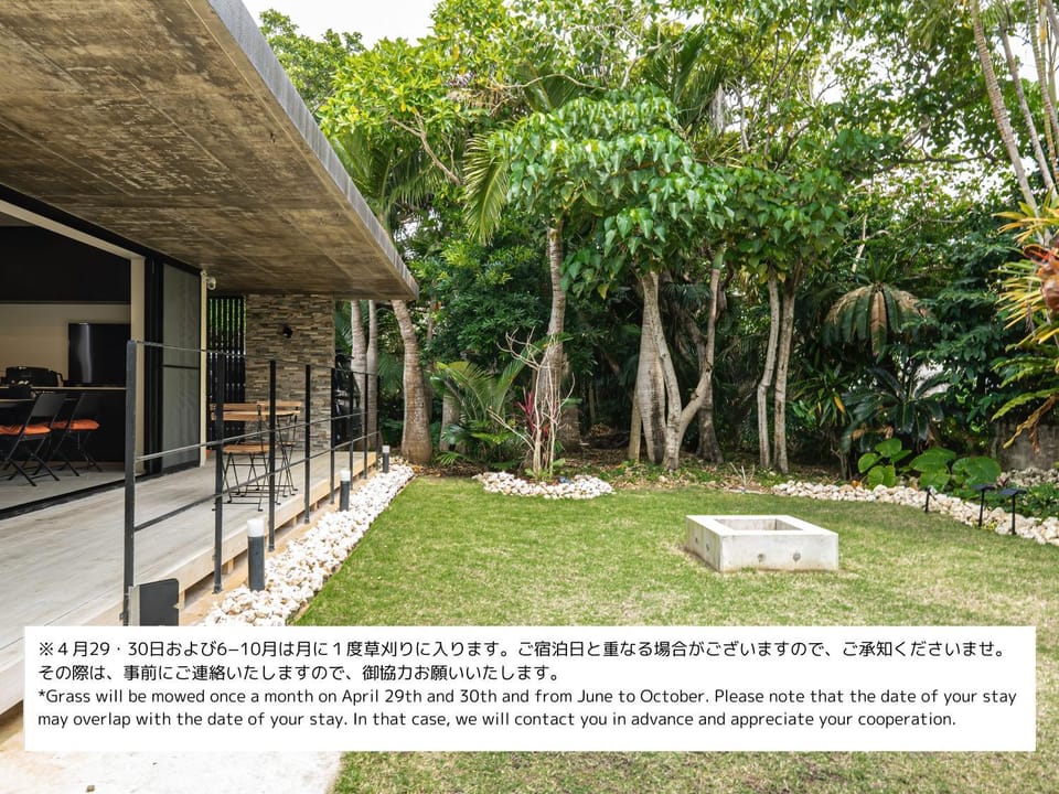 Property building, Garden view