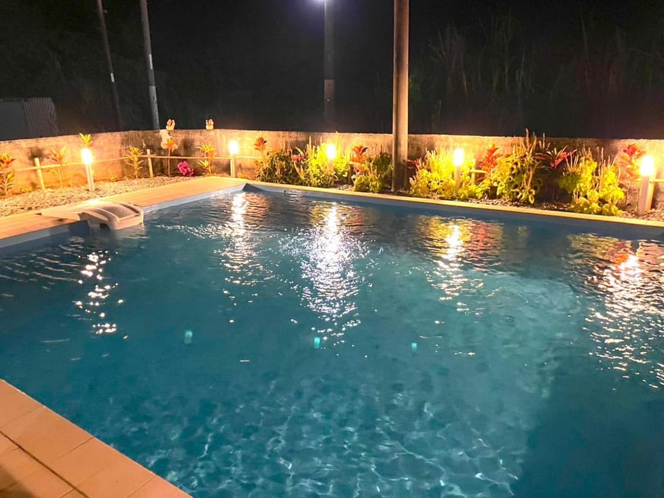 Night, Pool view