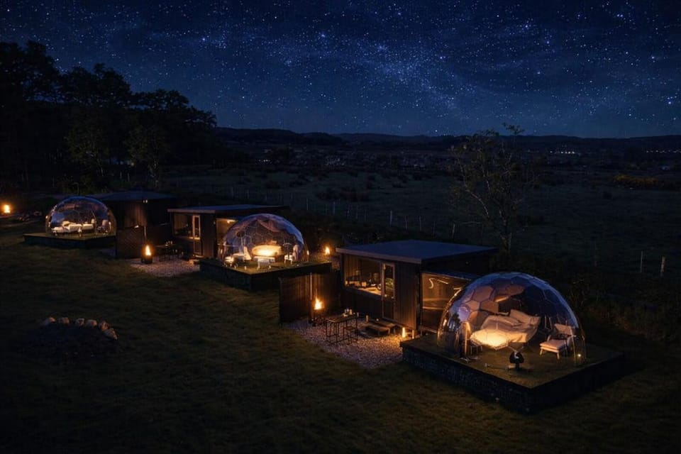 Glamping Domes Campground/ 
RV Resort in Northern Ireland