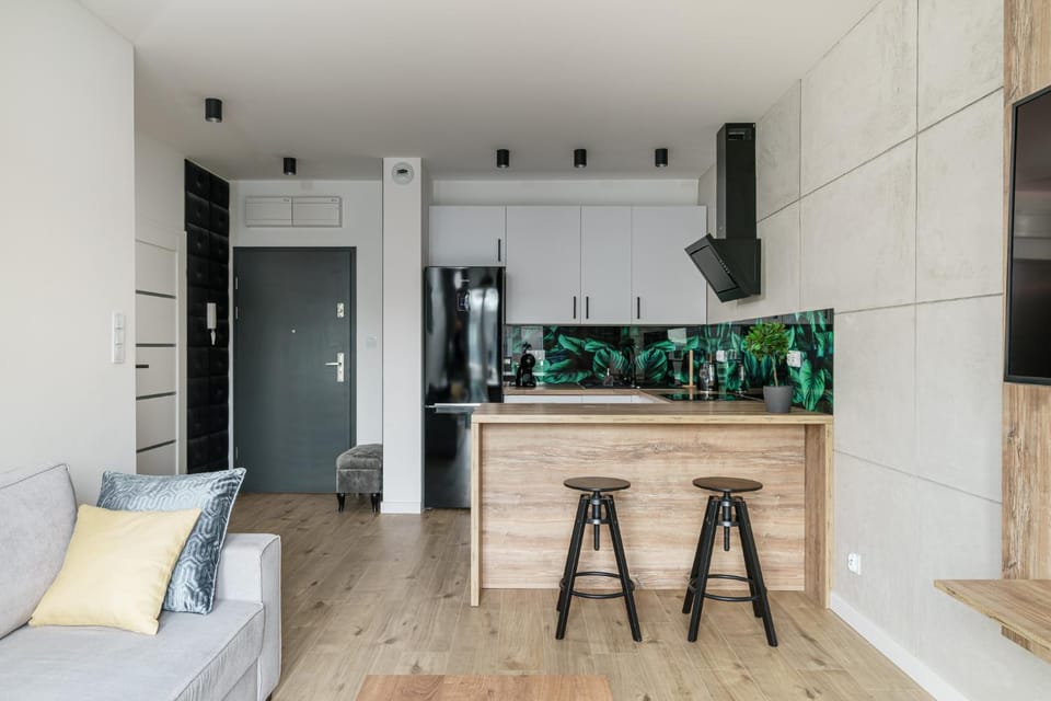 Kitchen or kitchenette, Living room