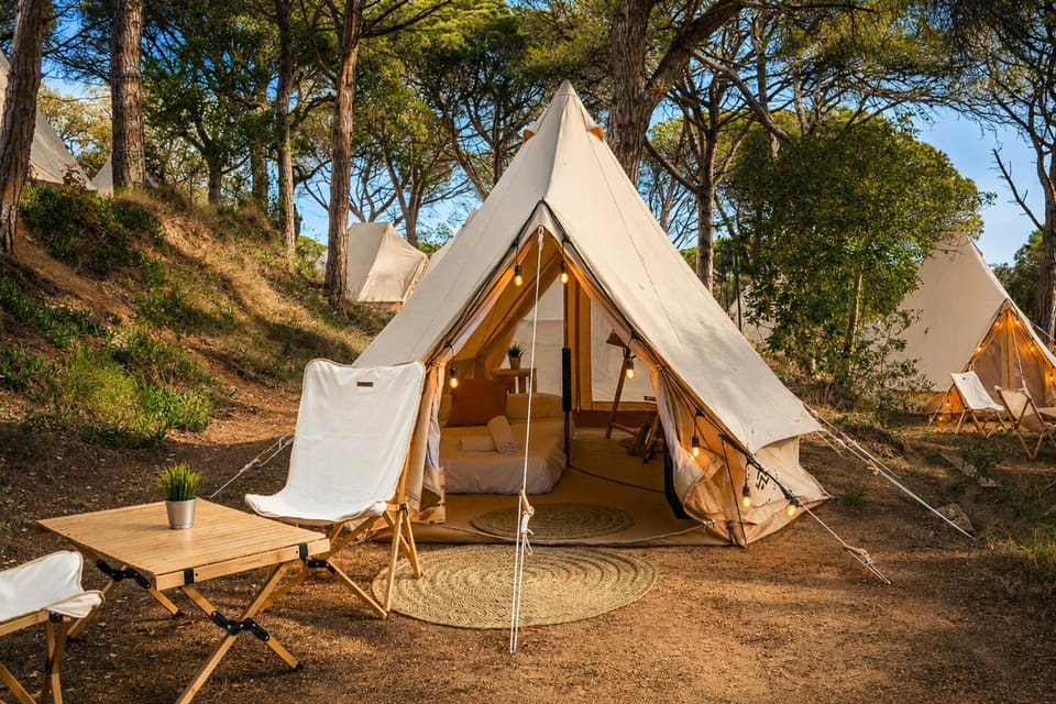 Kampaoh Calella de Palafrugell Luxury tent in Calella de Palafrugell