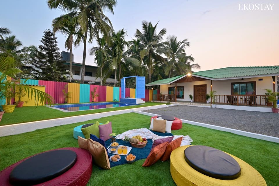 Day, Natural landscape, Children play ground, Garden, Evening entertainment, Garden view, Pool view, Swimming pool
