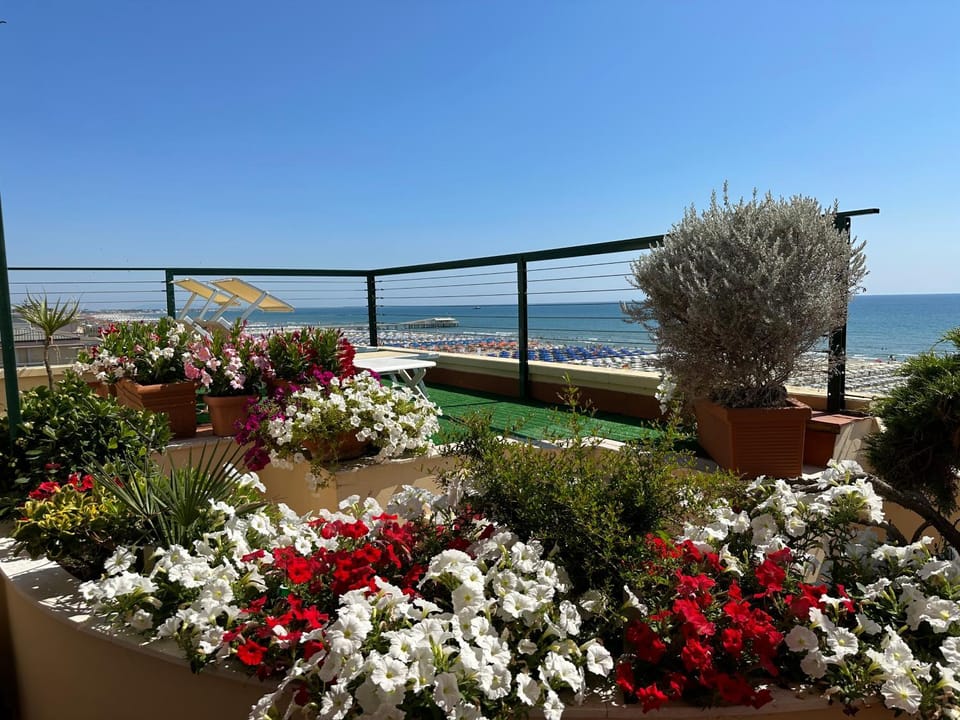 Spring, Sea view