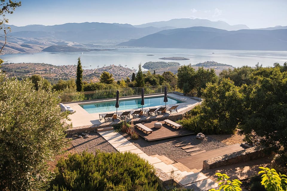 Day, Mountain view, Pool view, Sea view, Swimming pool, sunbed