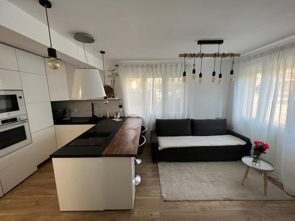 Kitchen or kitchenette, Living room