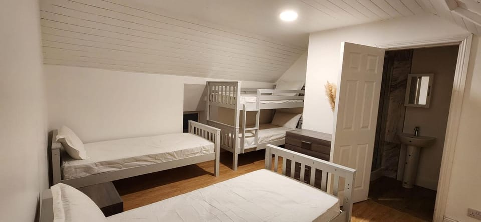 Photo of the whole room, Bedroom, bunk bed
