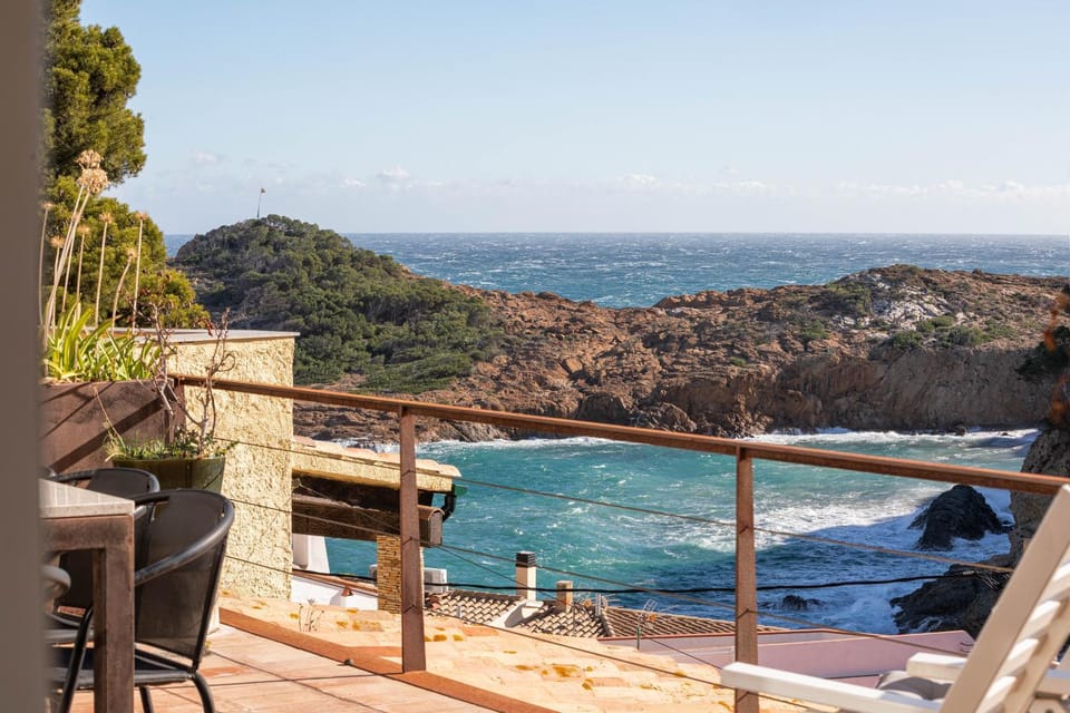 View (from property/room), Balcony/Terrace, Sea view