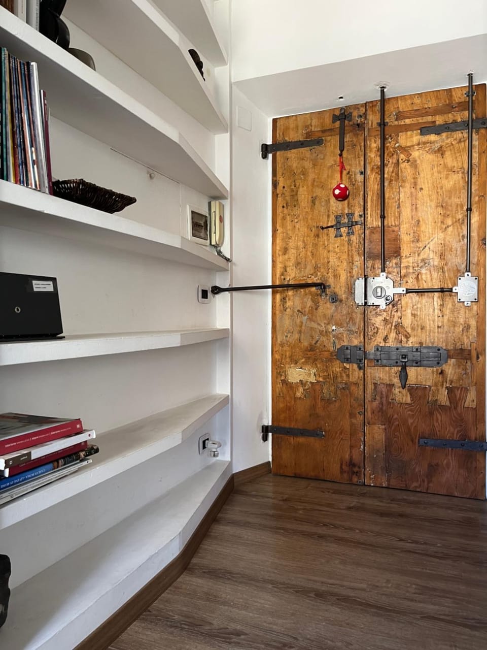 Library, wardrobe
