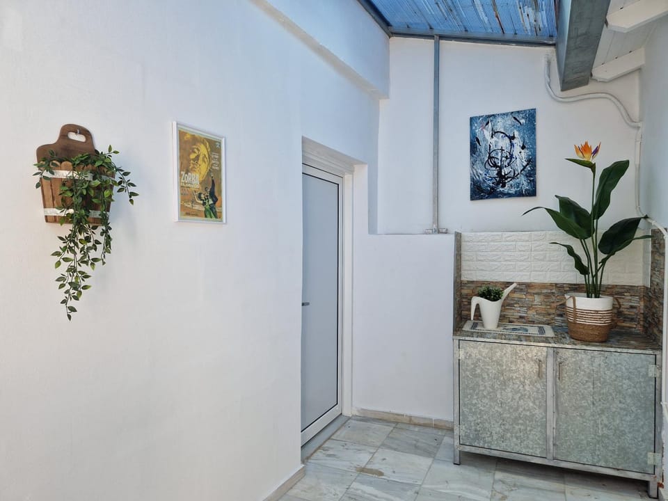 Property building, Patio, Patio, Bedroom
