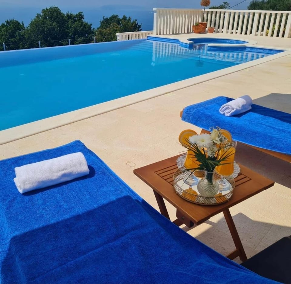 Sea view Luxury Apart Hotel Villa Conte with swiming pool and romantic SPA Apartment hotel in Podstrana
