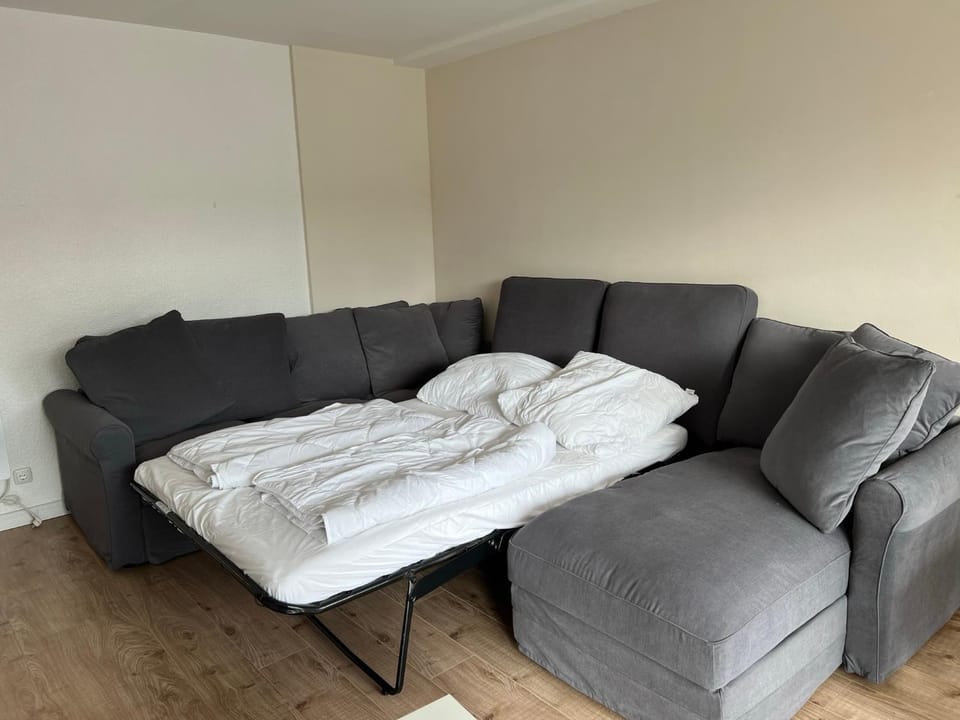 Bed, Living room