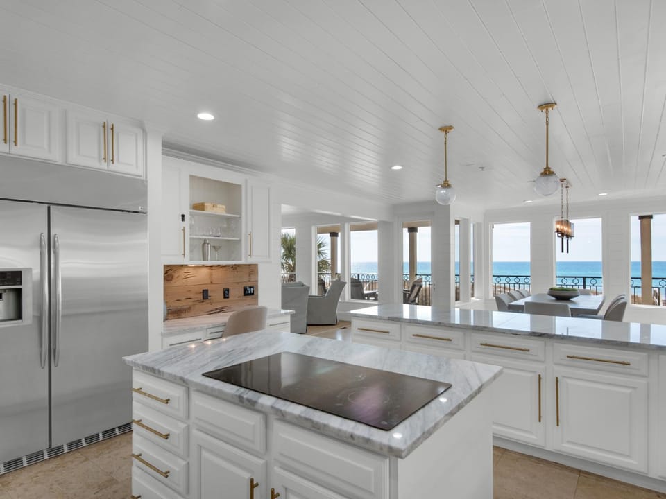 Kitchen or kitchenette, dishwasher, oven, stove