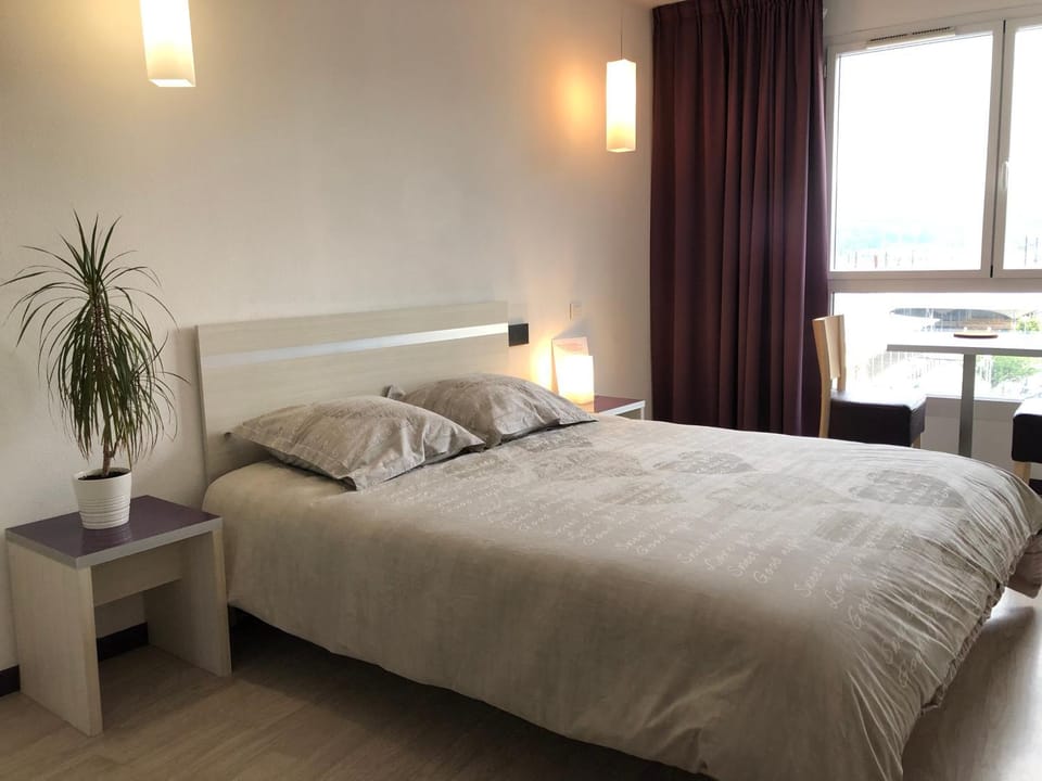 Family Saint Vincent - Studio 2 Pers - 100m gare Lourdes - WIFI Apartment in Lourdes
