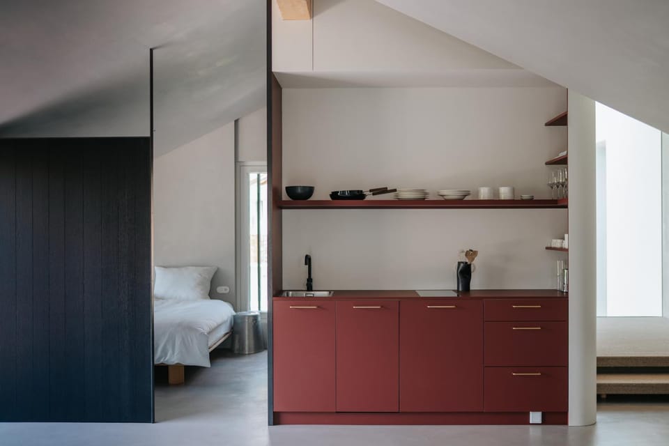 Kitchen or kitchenette, Photo of the whole room, Bedroom