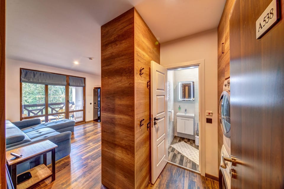 Toilet, flat iron, towels, wardrobe, laundry, washing machine, dryer