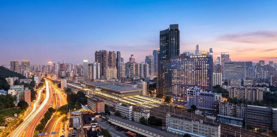 Property building, Day, Neighbourhood, Natural landscape, Bird's eye view, City view, Sunset