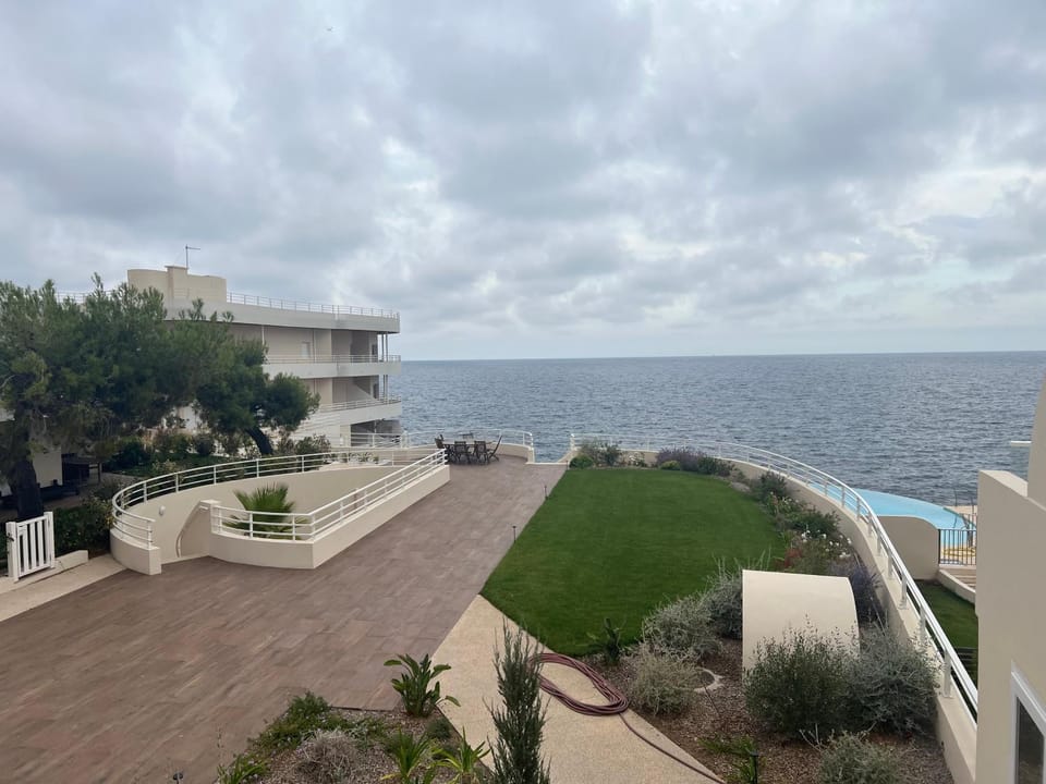 Property building, Natural landscape, View (from property/room), Pool view, Sea view, Swimming pool