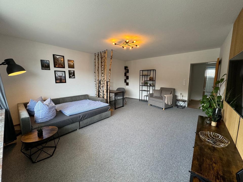 Living room, Bedroom