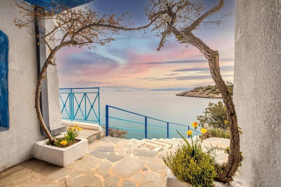 View (from property/room), Balcony/Terrace, Sea view