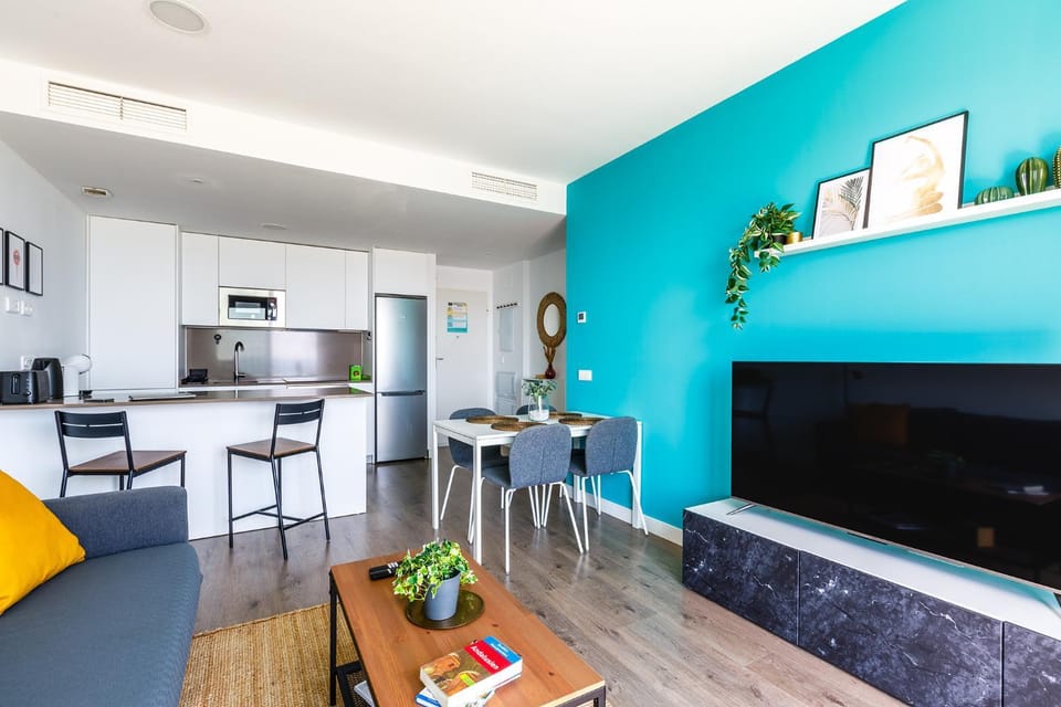 A&N Sea View Terrace & Pool Getaway Torre del Mar Apartment in Torre del Mar