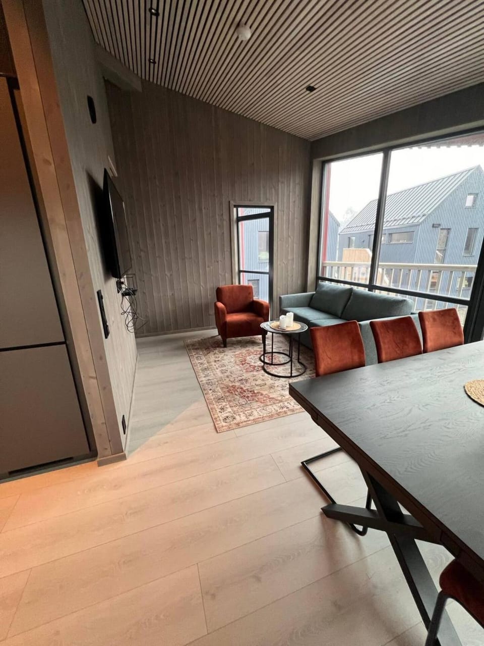 TV and multimedia, View (from property/room), Living room, Seating area, Dining area