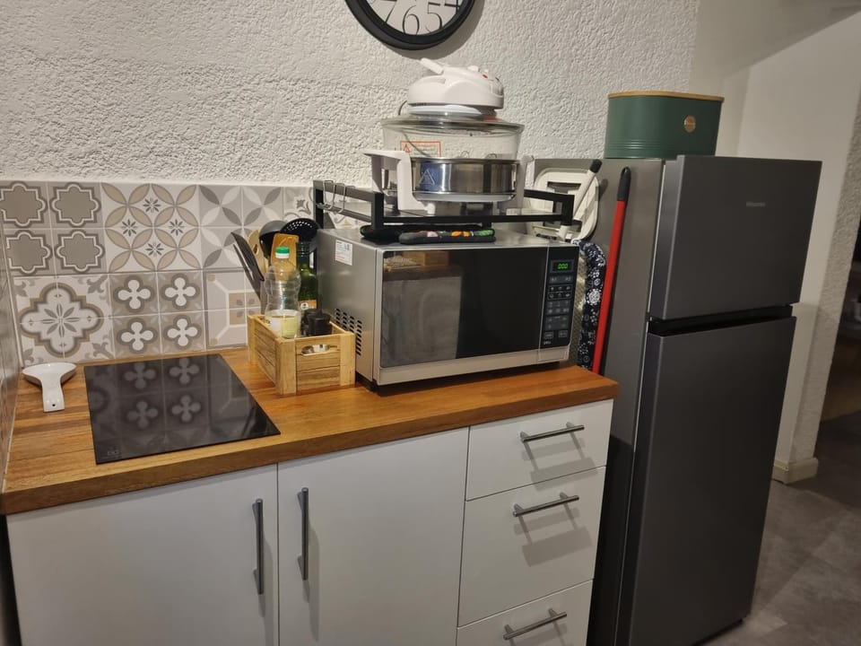 Coffee/tea facilities, Kitchen or kitchenette, minibar, stove, toaster