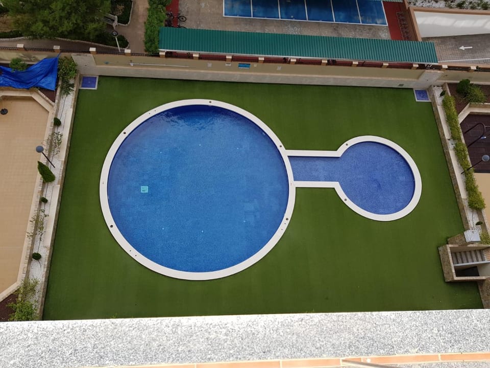Pool view, Swimming pool