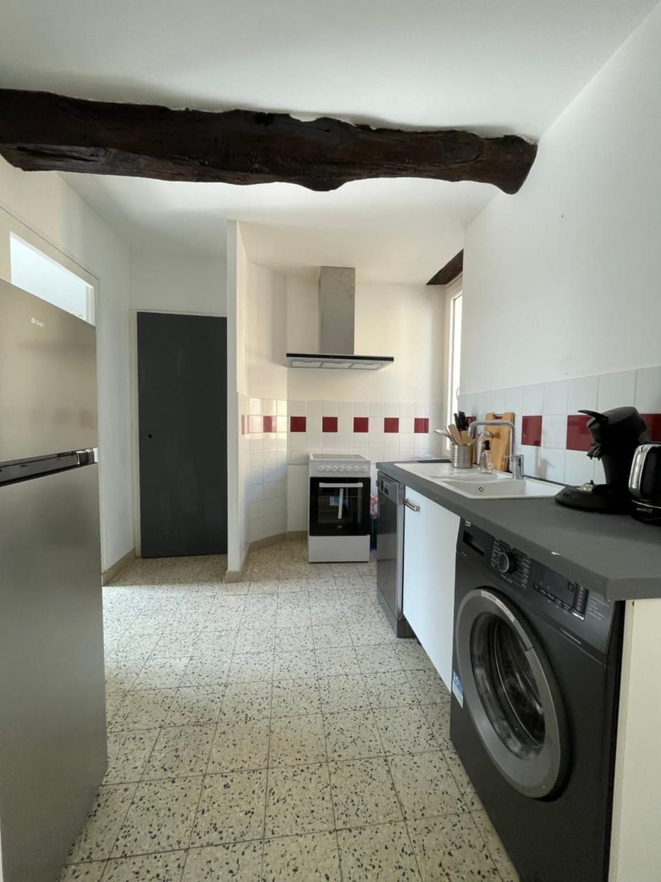 Kitchen or kitchenette, dishwasher, minibar, pet friendly, stove, toaster, washing machine