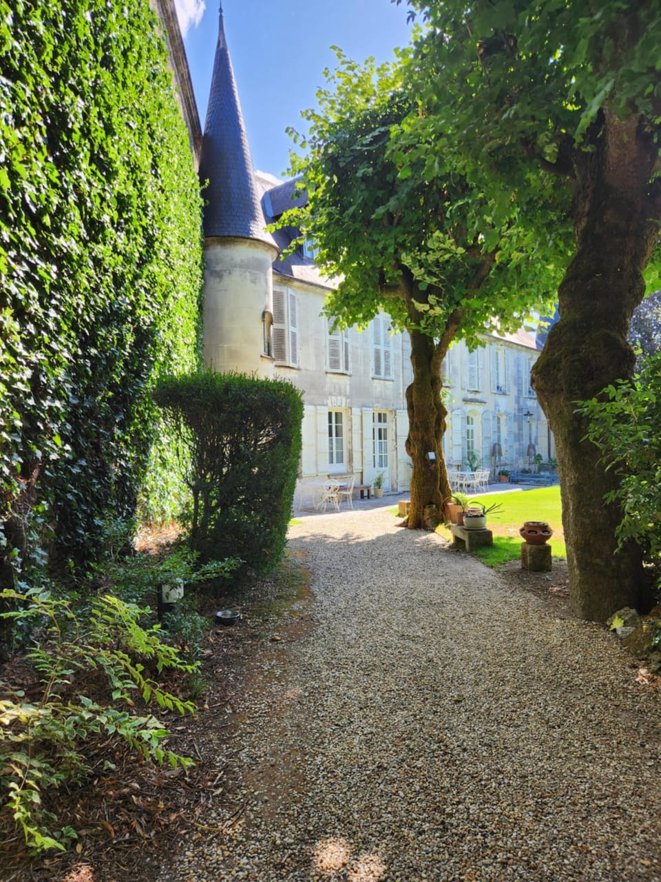 Property building, Garden
