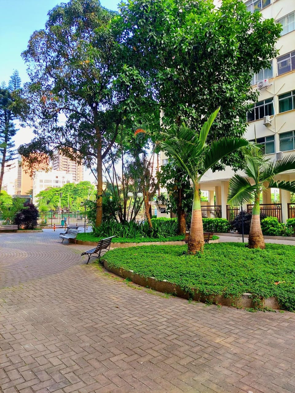 Property building, Garden, Garden view