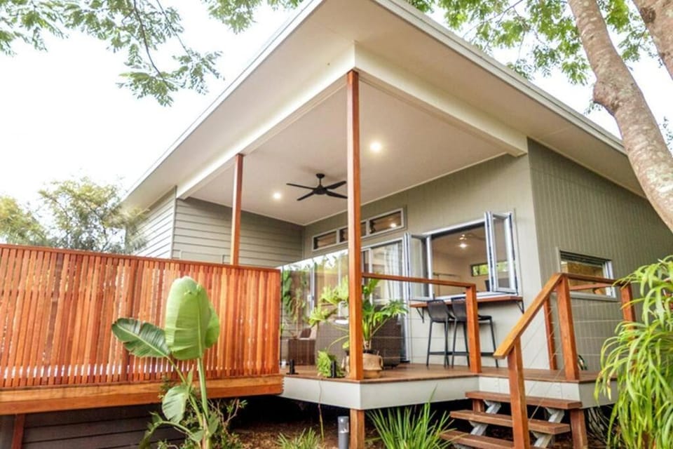 Beach House with spa among the trees Coolum Beach House in Coolum Beach