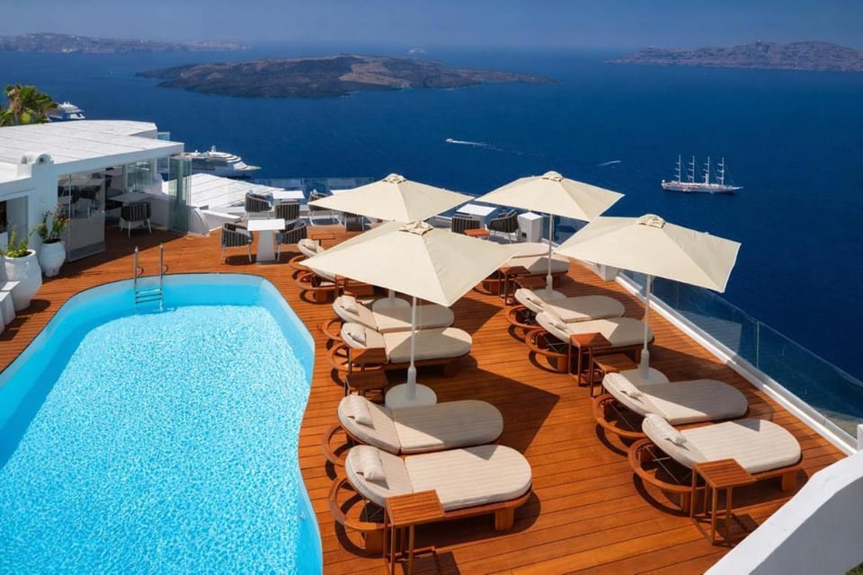 Landmark view, Sea view, Location, Sunset