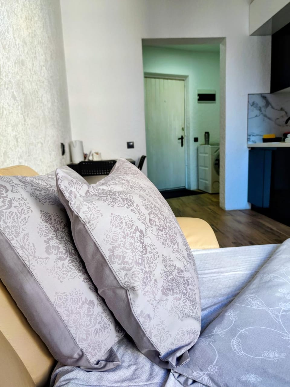 Bed, Living room, Photo of the whole room, Bedroom