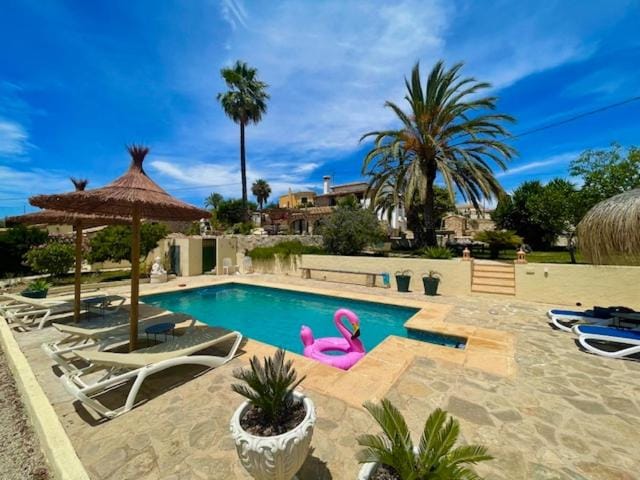 Rustico Appartment 'Olta' in finca, see-and garden side House in Marina Alta