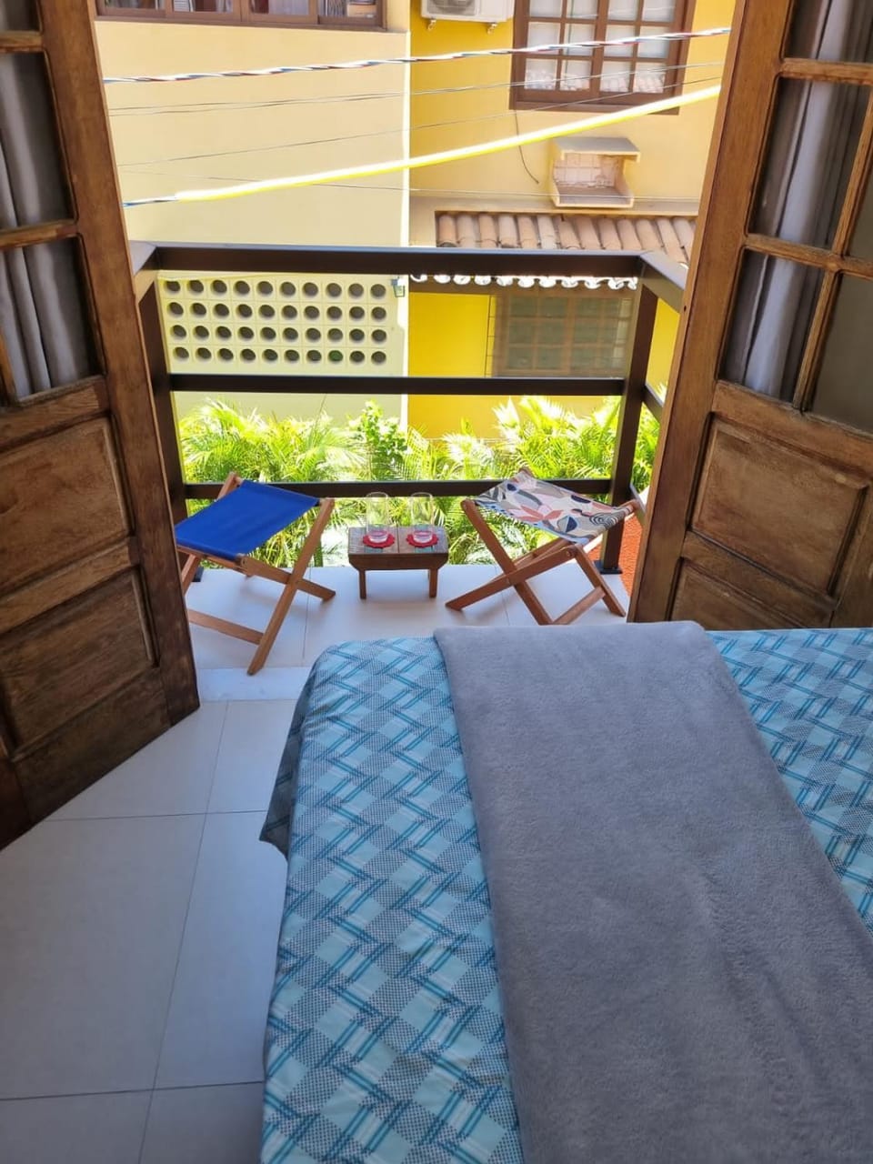 Bed, View (from property/room), Balcony/Terrace, Photo of the whole room, Bedroom