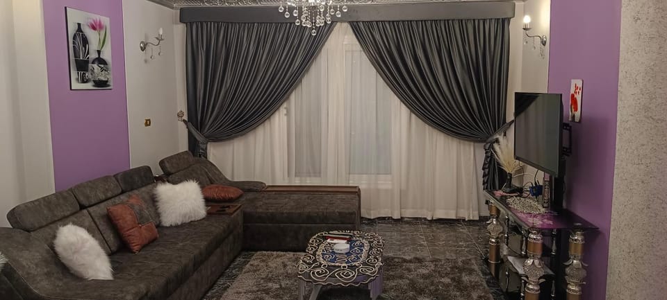 شقه مفروشه فندقيه رائعه 220م مكيفه معقمه انترنت مجاني السكن للعائلات والأسر فقط وليس أفراد Apartment in Cairo Governorate