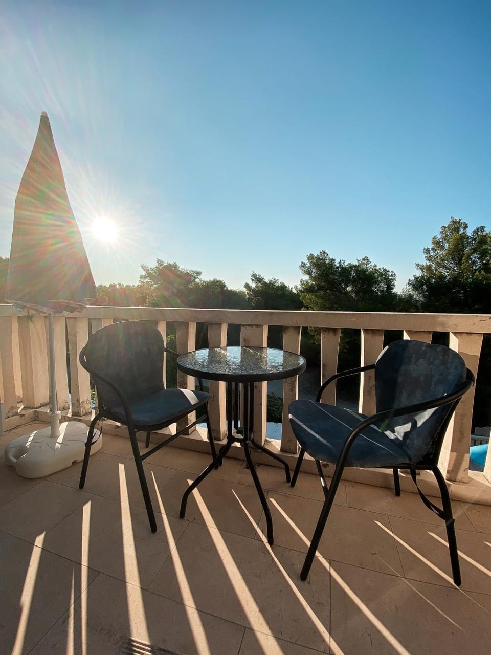 View (from property/room), Balcony/Terrace, Bedroom