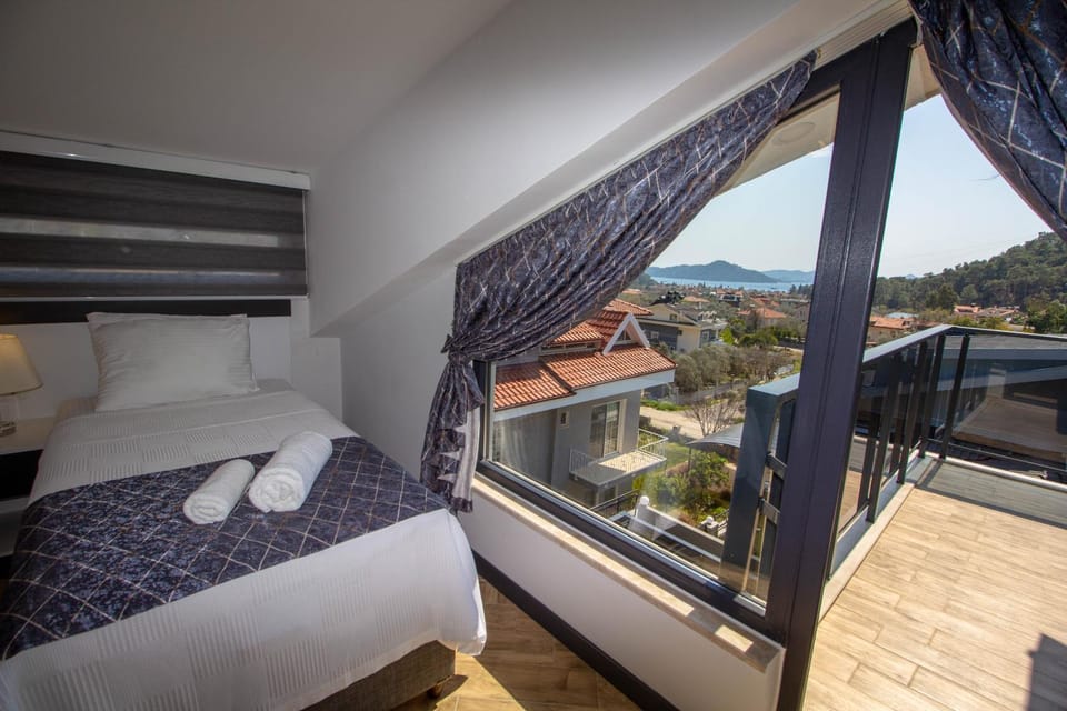 Bedroom, Sea view