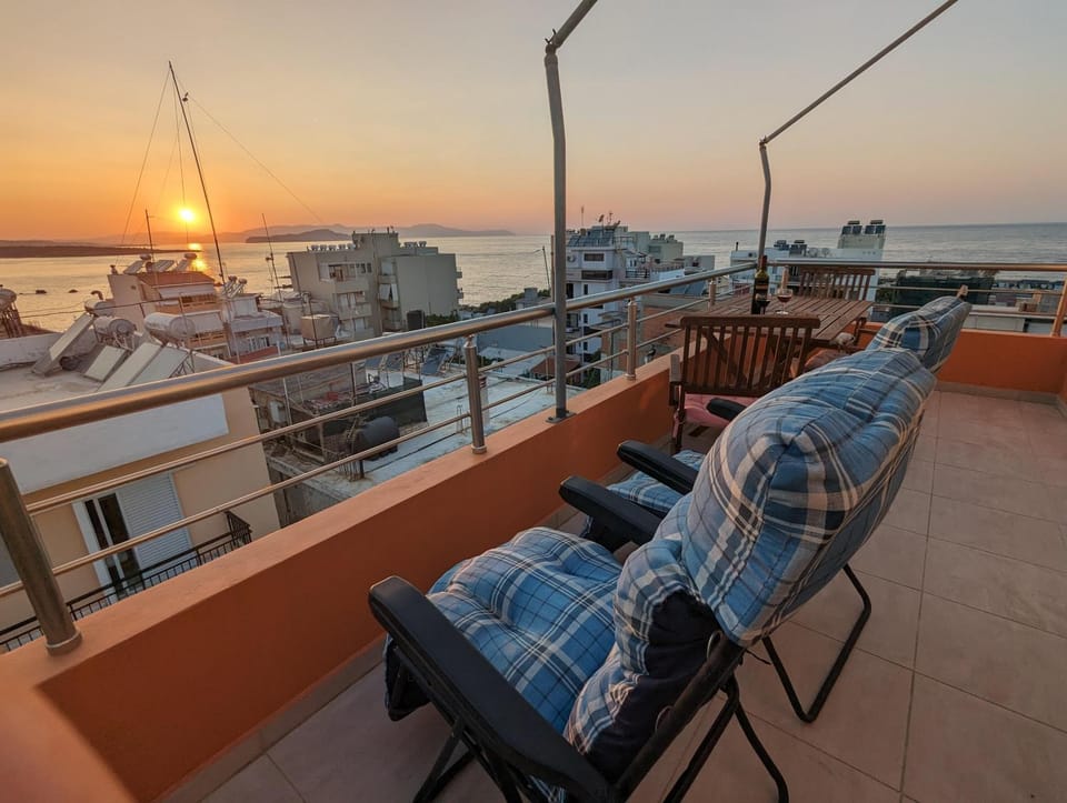 Patio, Balcony/Terrace, Sunset